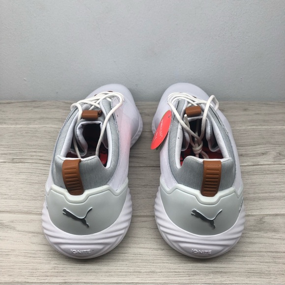 Puma Golf Shoes Ignite PWRADAPT Leather 2.0 Men's White 192989-01 US 11 - Picture 5 of 7